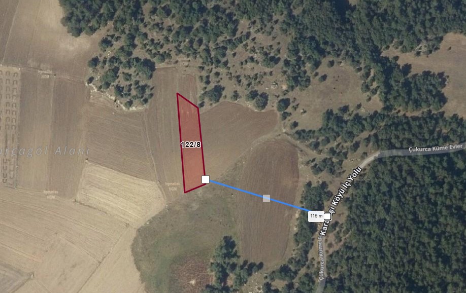 KÜTAHYA TAVŞANLI KARAKİŞİ KÖYÜNDE 1.536 M² TARLA SATILIKTIR. - KÜTAHYA TAVŞANLI fotoğraf 6